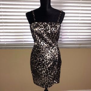 Snow Leopard Print Guess Dress
